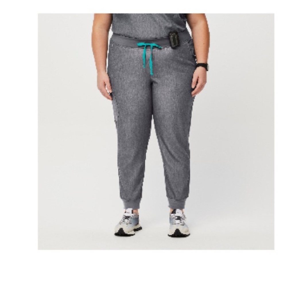 Figs women’s Zamora joggers scrub bottoms, graphite, 3xl petite